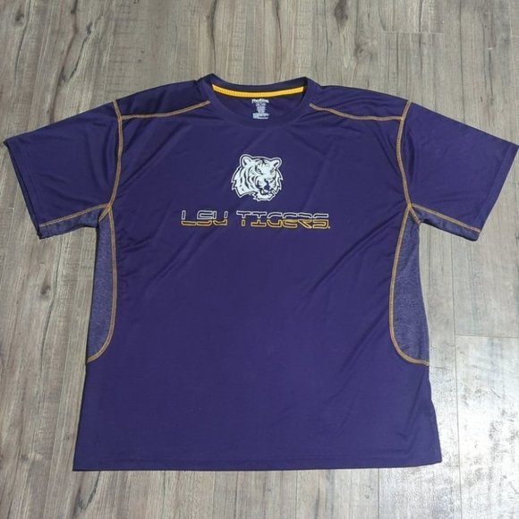 Pro Edge Other - LSU TIGERS PRO EDGE MENS 2XL PURPLE SHIRT